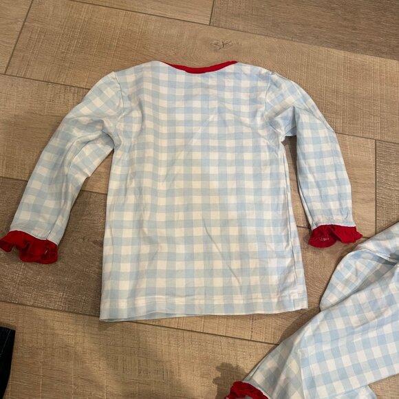 BUSY BEES SMOCKS GIRLS 2 PIECE CHRISTMAS PUPPY DOG OUTFIT PANTS SHIRT 3T - Picture 8 of 8